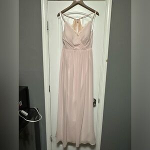 COPY - Azazie bridesmaid dress in blushing pink